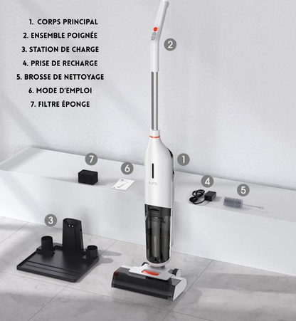 Aspirateur Laveur à balai W90