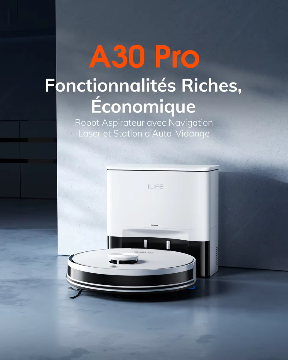 ASPIRATEUR LAVEUR ROBOT A30 PRO