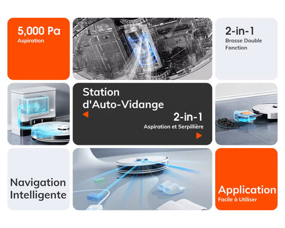 ASPIRATEUR LAVEUR ROBOT A30 PRO