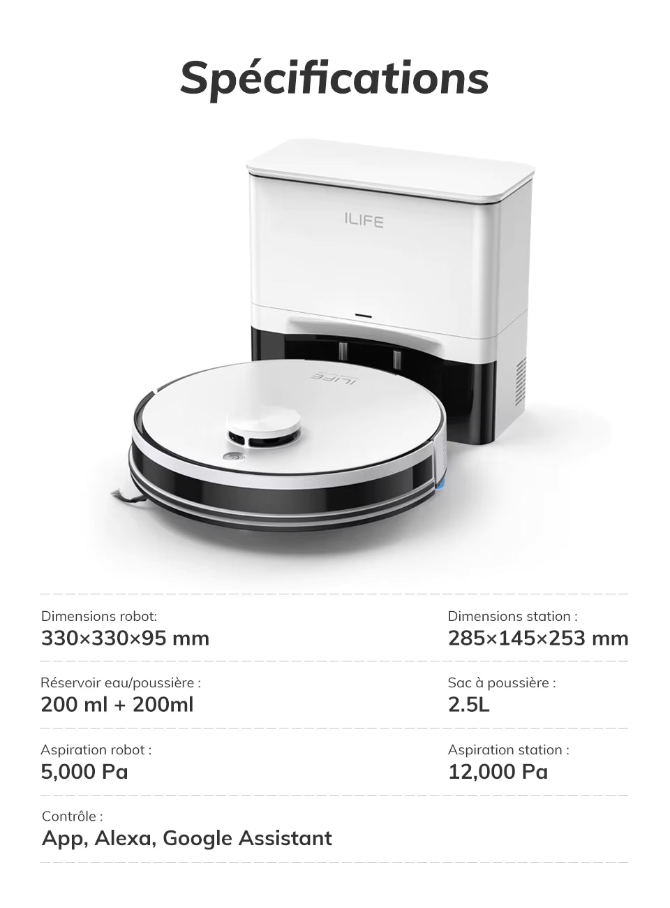 ASPIRATEUR LAVEUR ROBOT A30 PRO