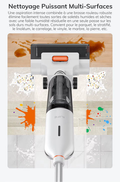 ASPIRATEUR LAVEUR A BALAI W90