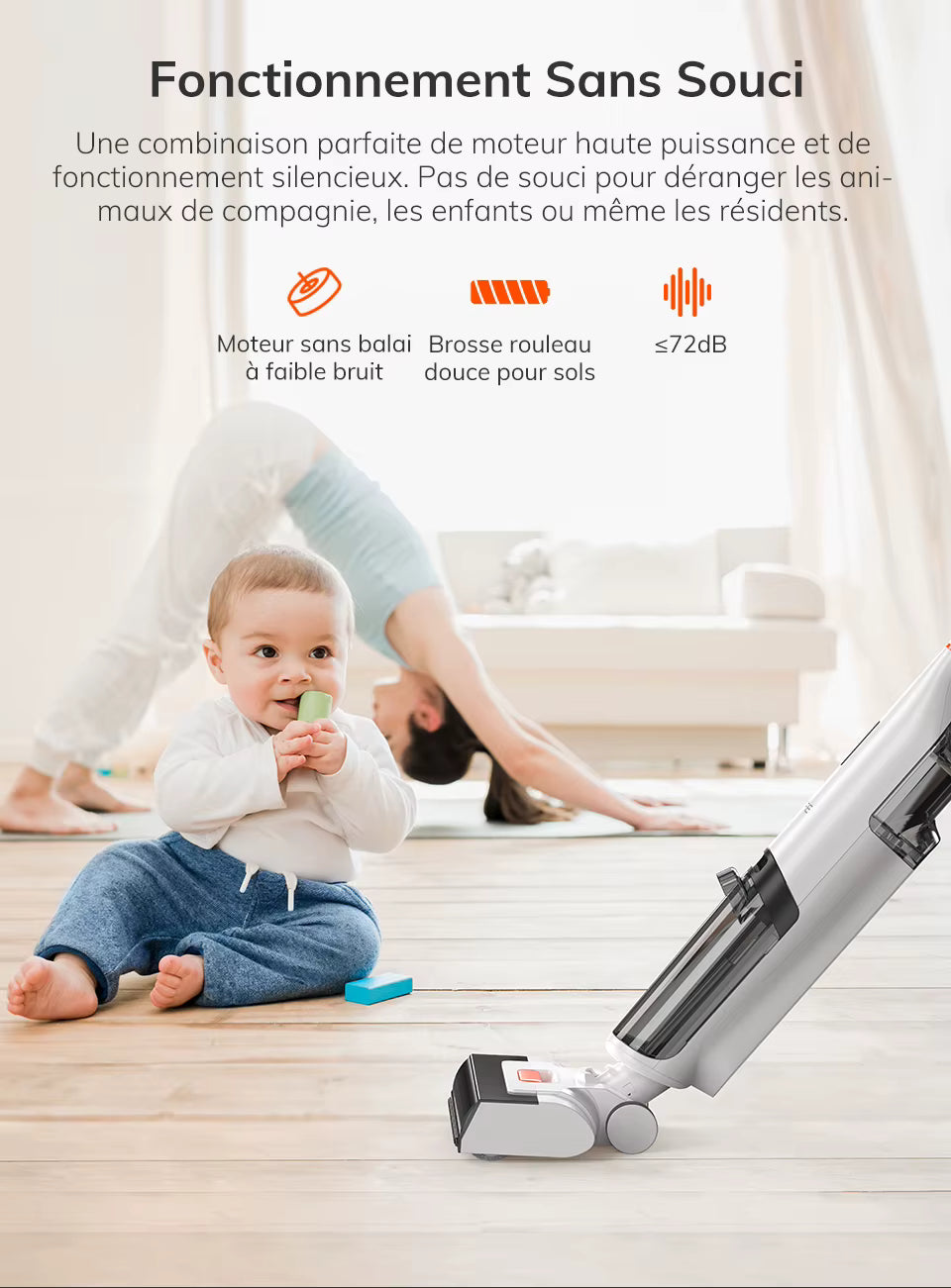 ASPIRATEUR LAVEUR A BALAI W90